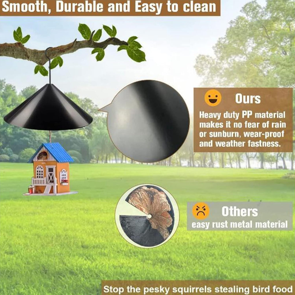 19 Inch Squirrel Proof Baffle for Bird Feeder Pole A56692