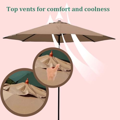 Outdoor Umbrella Replacement Canopy Cover E4398