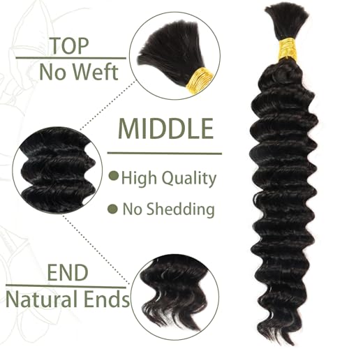 Human Braiding Hair Bulk Human Hair F755736
