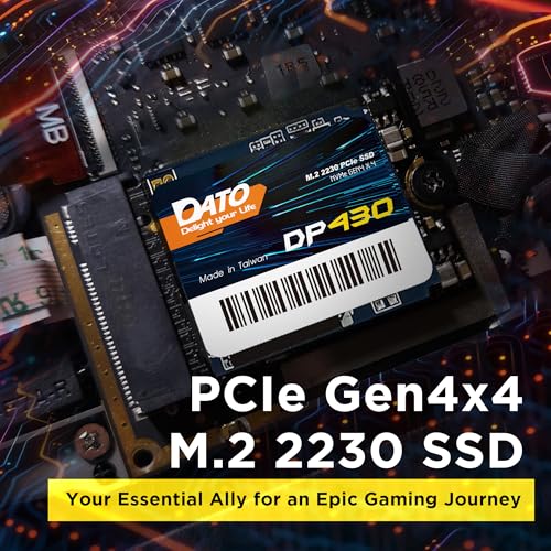 1TB M.2 2230 PCIe Gen4x4 NVMe Internal Solid State Drive E9386