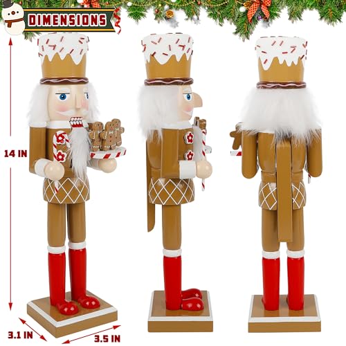 14 Inch Wooden Nutcracker Figures V1504
