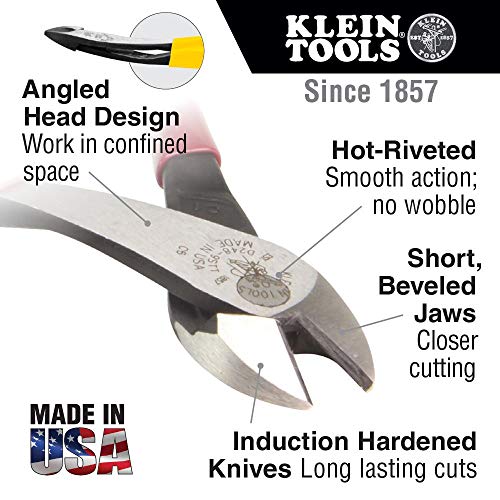 8-Inch Linemans Diagonal Cutting Pliers I40238