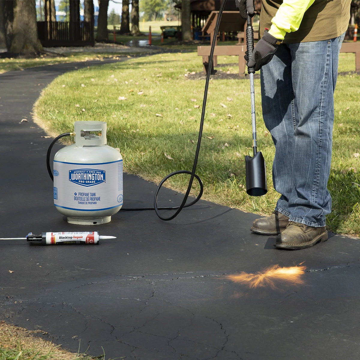 20-Pound Refillable Propane Tank U90405