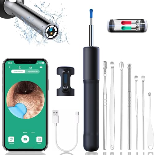 1080P HD Camera Ear Wax Removal Tool with Light H671766