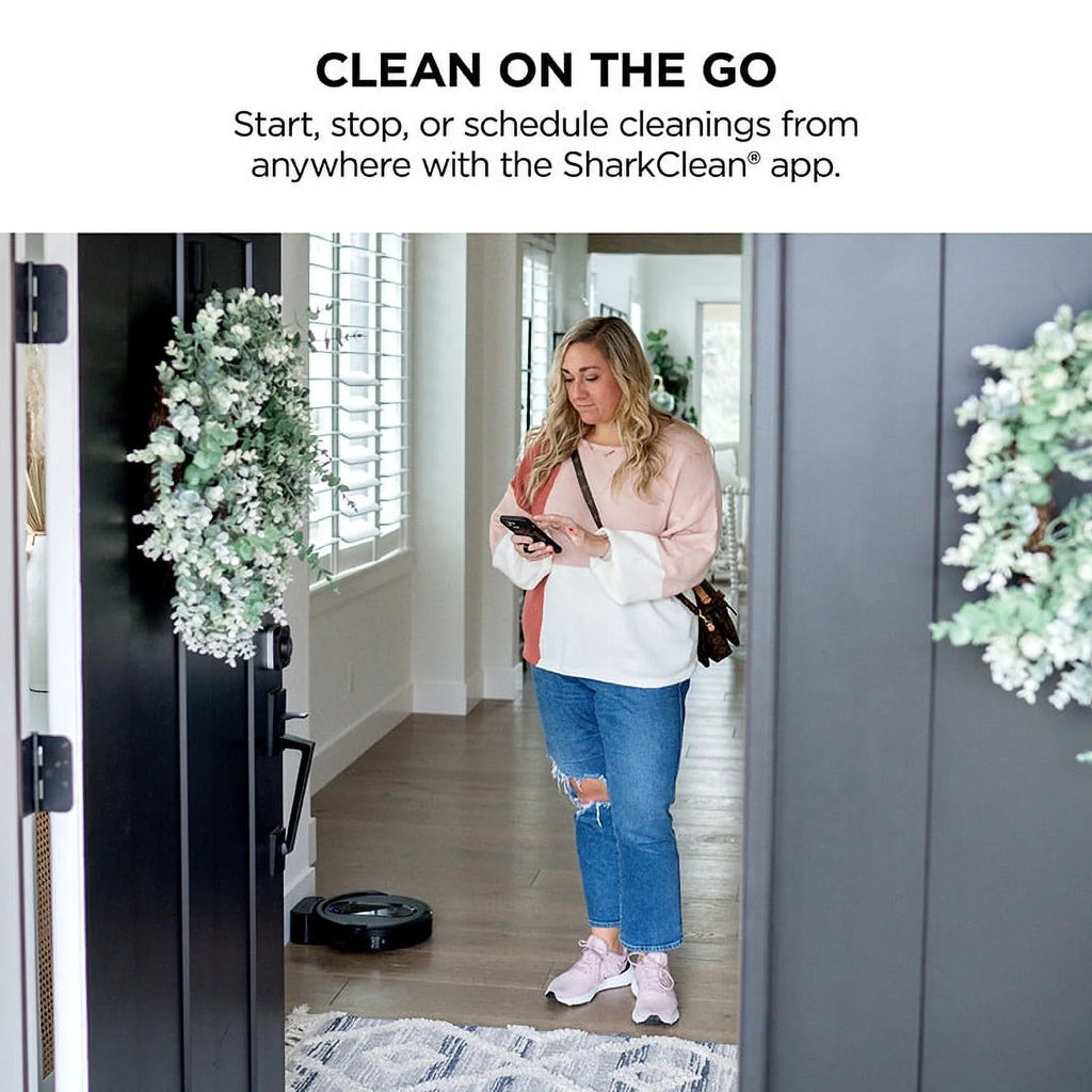 Robot Vacuum with Row-by-Row Cleaning, Wi-Fi L434