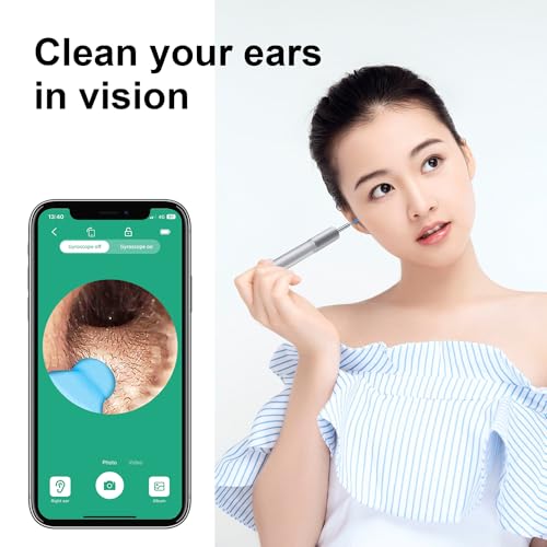 1080P HD Camera Ear Wax Removal Tool with Light H671766