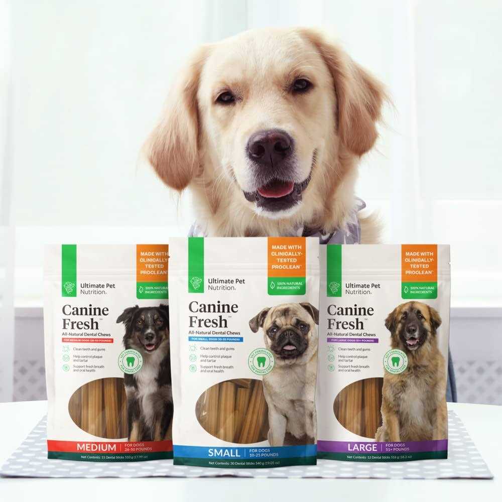 All Natural Canine Fresh Dental Chews Sticks I836892