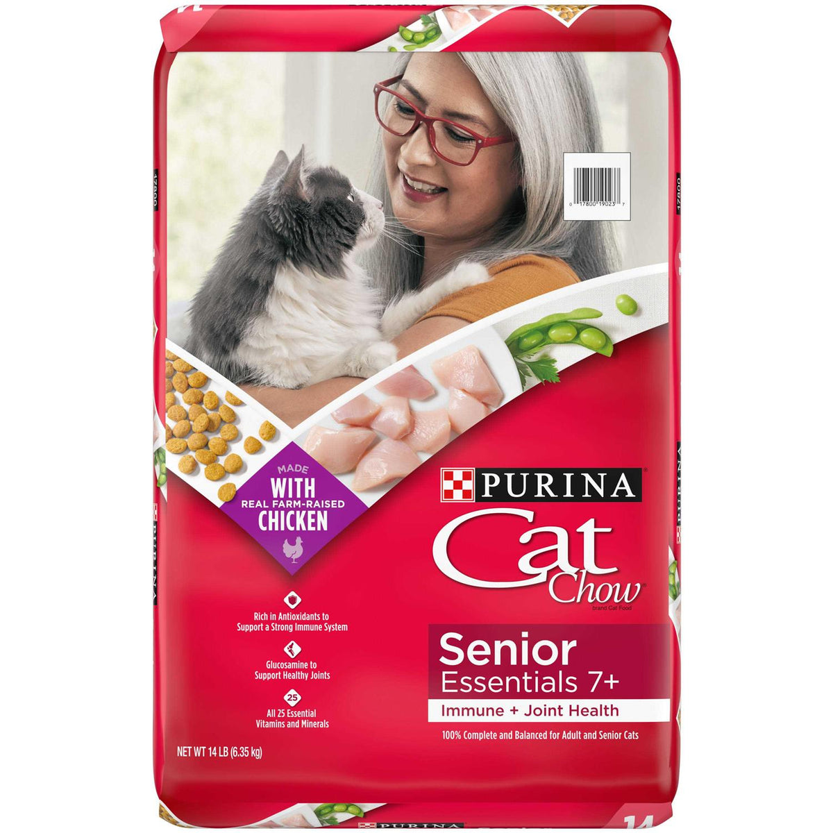 Senior Essentials 7+ Dry Cat Food O4612