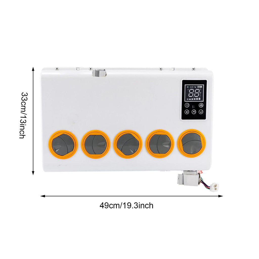 Mini Split AC 6800 BTU ONLY COLD 12V w/Remote Control S507489