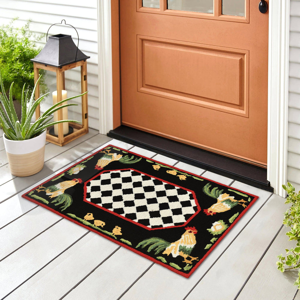 Frontporch Rooster Indoor Outdoor Mat