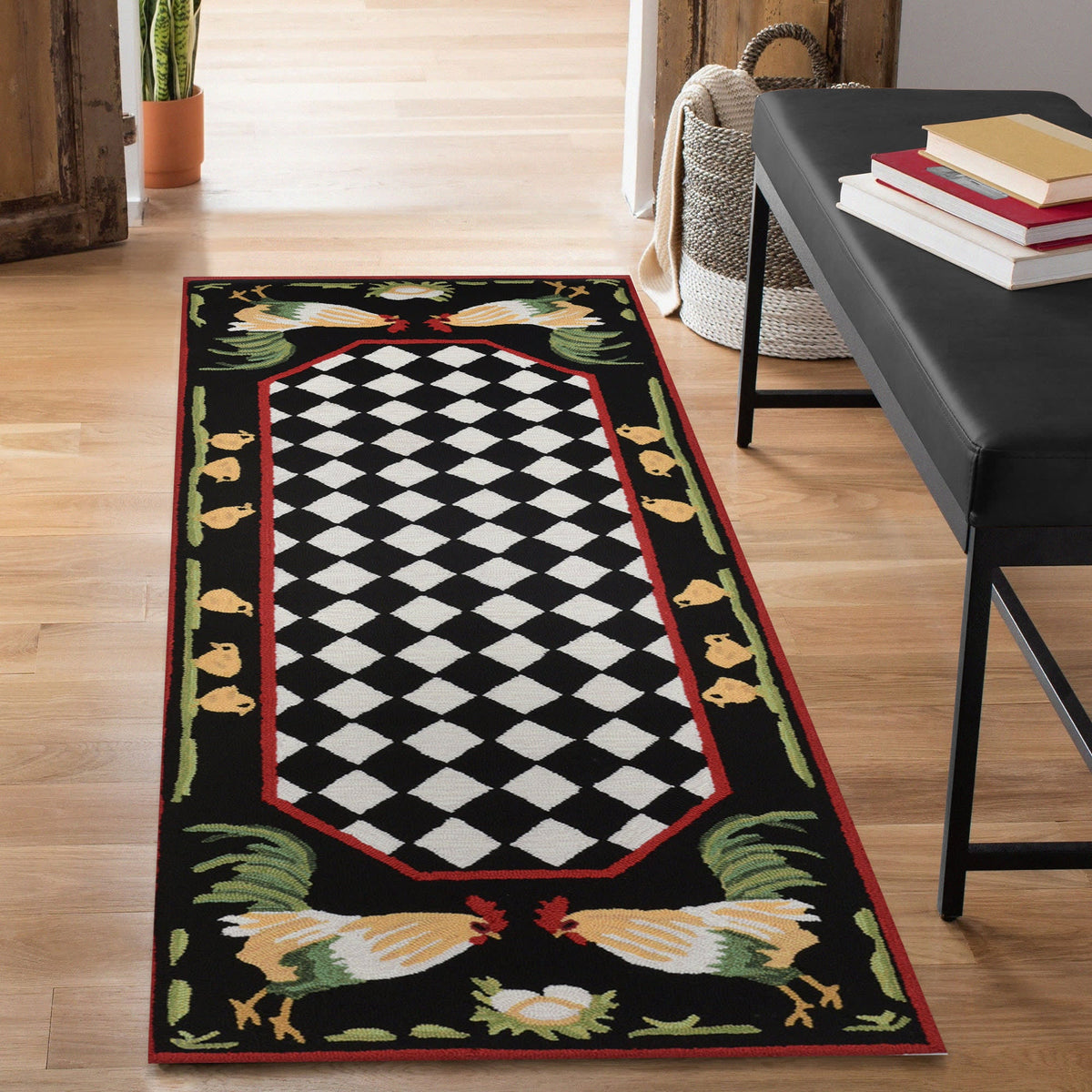 Frontporch Rooster Indoor Outdoor Mat