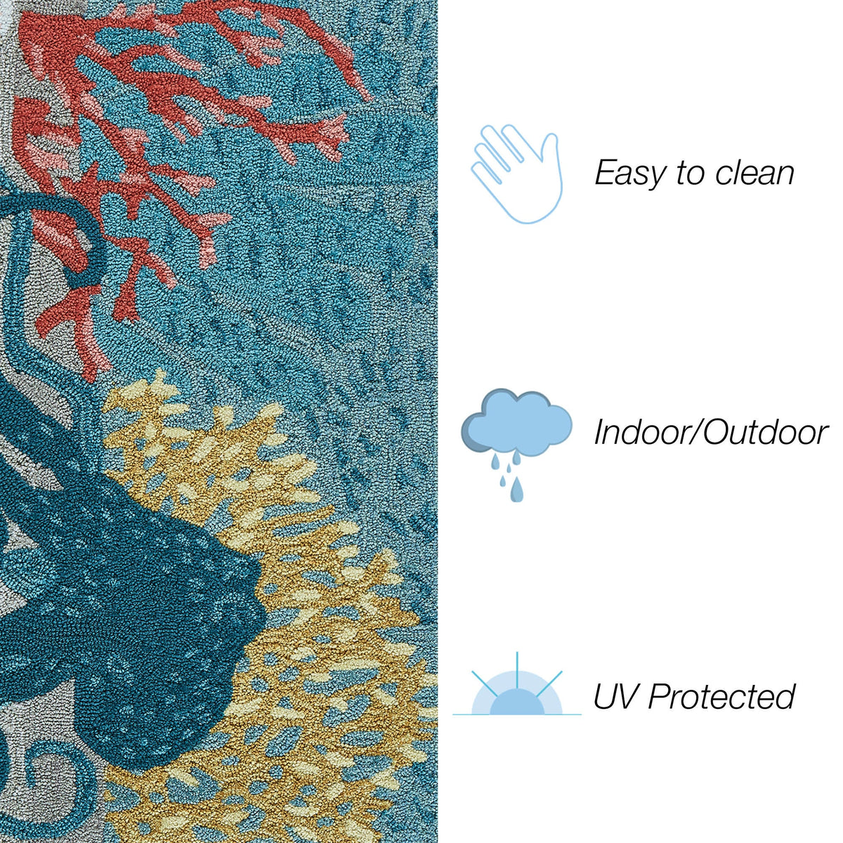 Frontporch Octopus Indoor Outdoor Mat