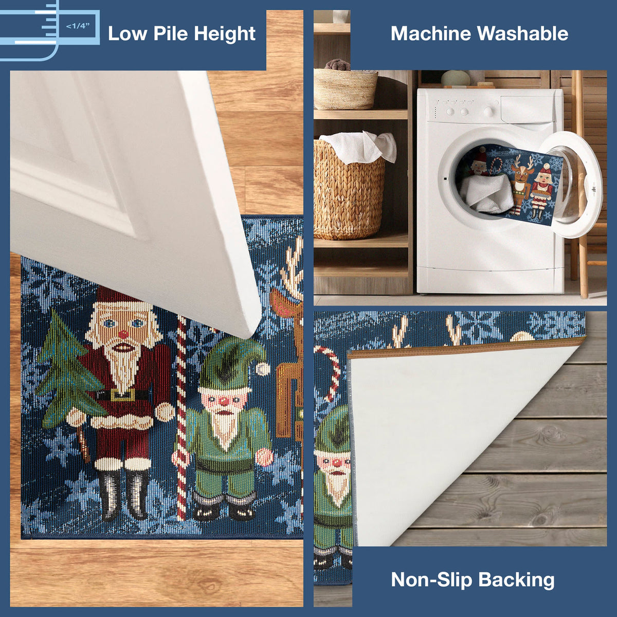 Esencia Nutcracker Sweet Indoor Outdoor Mat