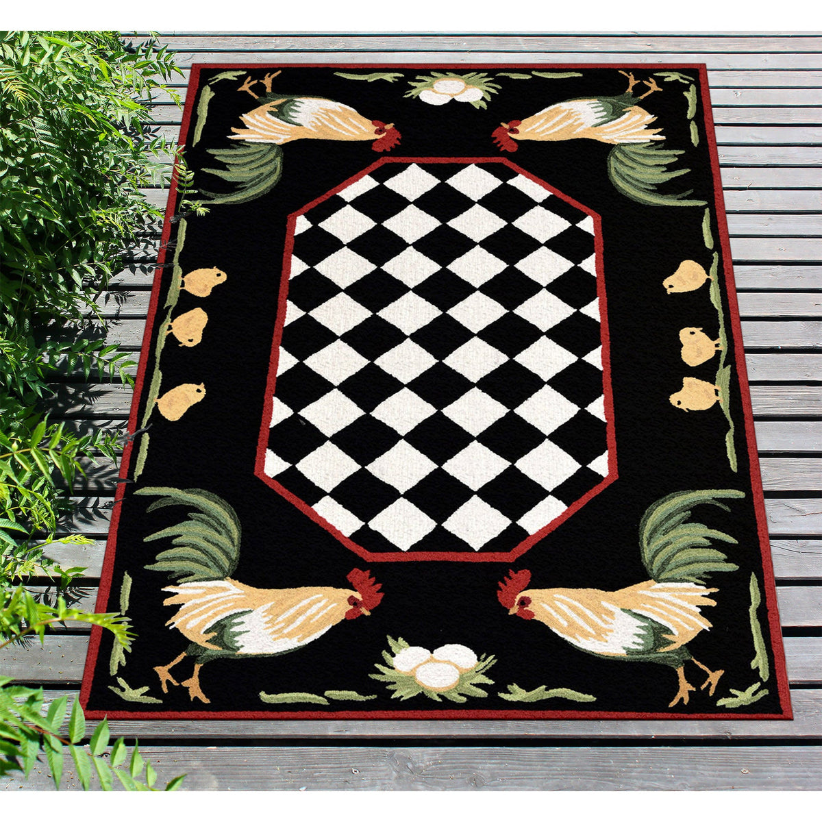 Frontporch Rooster Indoor Outdoor Mat